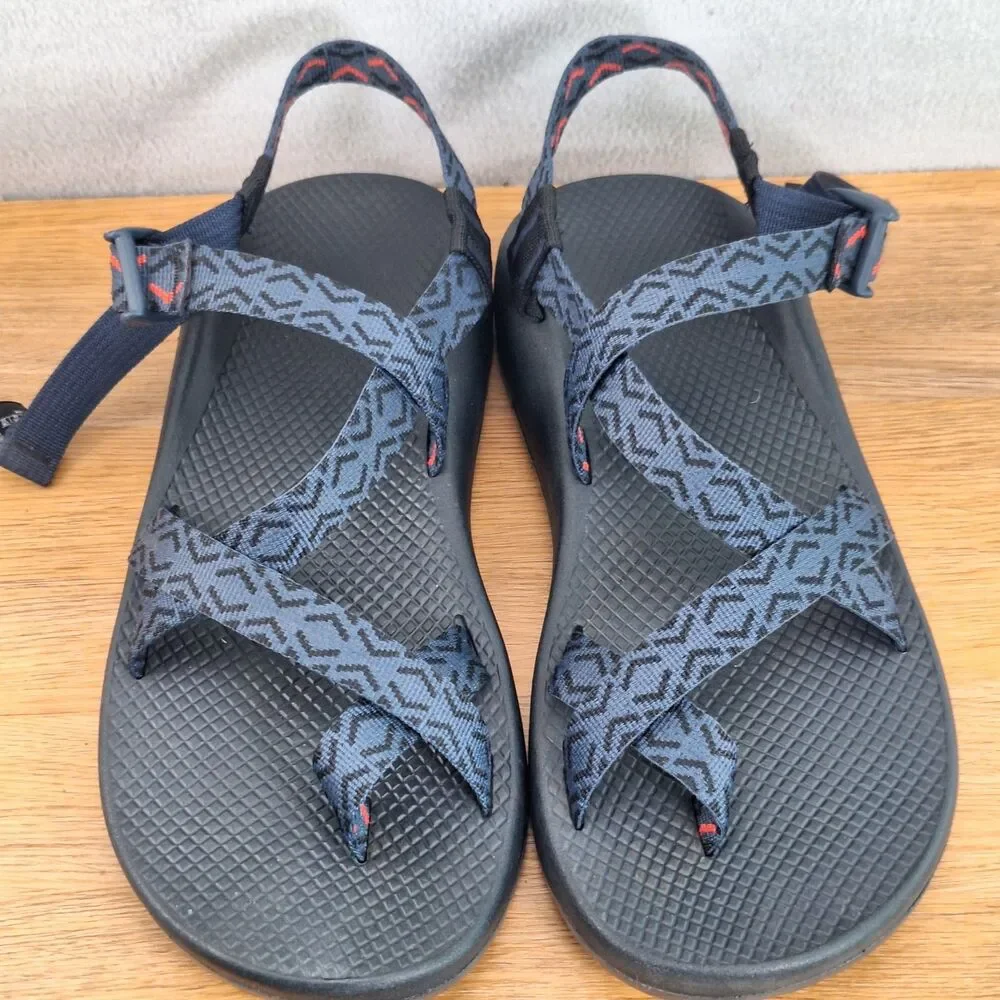 Chaco Z/2 Classic Men's 11 Stepped Navy Adjustable Sport Sandals Toe Strap
